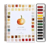 Nbzsmlkn Aquarelle, Coffrets De Peinture Aquarell e, Kit De Peinture Pour Débutants, Coffret De 12 Couleurs Avec Pinceau (H)