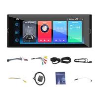 NC 1 Din Voiture Android Lecteur multimédia 6.9 Pouces écran Tactile Bluetooth Autoradio stéréo vidéo GPS WiFi Universel 1din Auto Radio