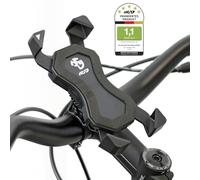 NC-17 Connect 3D Support Universel pour vélo, vélo, Moto/# 1/Smartphone et Housse Support Housse pour iPhone, Galaxy/Support pour Navigation/Support pour téléphone Portable/Guidon Montage/Noir