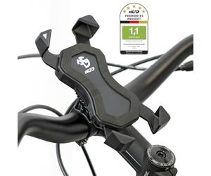 NC-17 Connect 3D Support Universel pour vélo, vélo, Moto/# 1/Smartphone et Housse Support Housse pour iPhone, Galaxy/Support pour Navigation/Support pour téléphone Portable/Guidon Montage/Noir