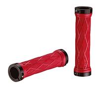 NC-17 Lock-on Take Control II S-Pro Poignées de Guidon de vélo Noir/Rouge 28 mm