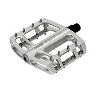 NC-17 Sudpin II S Hing et roulements à Billes de Bus Pro CNC VTT Vélo/VTT BMX 12 mm/axe CR-Mo/Couleur Argent Plate-Forme Pédales Taille Unique Argent