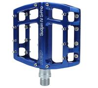NC-17 Sudpin IV S-Pro Pédales en Aluminium Plate-Forme/Pédale de VTT/BMX/Ultra Plat 15 mm/Fail Safe/Roulement de précision + axe CR-Mo/Broches de Rechange