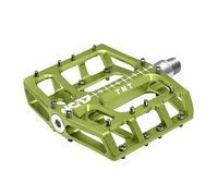 NC-17 Sudpin IV XL TNT Pédales en Aluminium Plate-Forme pour VTT BMX Hauteur 17,7 mm Système de sécurité Fail Safe Roulement de précision + axe CR-Mo + Broches de Rechange