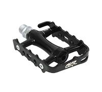 NC-17 Trekking Pro avec réflecteurs/pédales de vélo VTT/roulement à Billes + axe CR-mo-Couleur : Noir Unisexe, Taille Standard