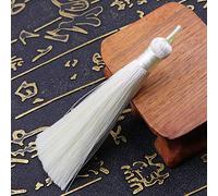 NC 20pcs Mini Glands en Soie à la Main Porte-clés Glands en Vrac charmes Pendentif Garnitures à Franges avec Boucles projets de Bricolage, Marque-Pages Gland Fait à la Main