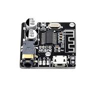 NC Carte mère noire DC3,7-5 V 1 A Bluetooth 5.0 MP3 Decoder Module Board Lumière rouge clignotante