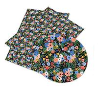 NC Feuille de Tissu en Similicuir imprimée en 3D de 1 Yard Chutes de Cuir imprimées pour canapés, sièges de Voiture, Sacs à Main, Vestes Feuille de Tissu en Cuir synthétique