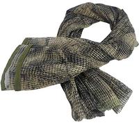 NC Filet De Camouflage, Echarpe De Camouflage en Maille Tactique, Echarpe De Cou, Utilisée pour la Guerre, la Photographie De Chasse Et De Tir, Les Sports Et Autres Activités De Plein Air