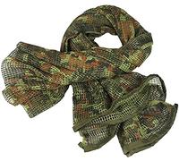 NC Filet De Camouflage, Echarpe De Camouflage en Maille Tactique, Echarpe De Cou, Utilisée pour la Guerre, la Photographie De Chasse Et De Tir, Les Sports Et Autres Activités De Plein Air