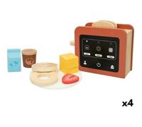 NC Grille-pain En Jouet Woomax 10 Pièces 18,5 X 12,5 X 7,5 Cm (4 Unités)