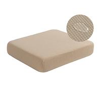 NC HOME Housse de Coussin de canapé Hydrofuge Extensible pour Camping-Car, Housse de Protection de Meubles pour Animaux de Compagnie (Coussin de Chaise, Sable)