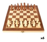 Nc Jeu D'échecs Colorbaby Bois (6 Unités)