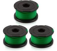 NC Lot de 3 bobines de Fil de Rechange pour débroussailleuse Black & Decker GL7033 GL8033 GL9035 A6482