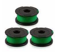 NC Lot de 3 bobines de fil pour débroussailleuse Black & Decker GL7033 GL8033 GL9035