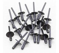 NC Lot de 40 rivets aveugles pour garde-boue de roue de véhicule, garnitures en plastique, clips de retenue de puits de roue à bascule pour BMW