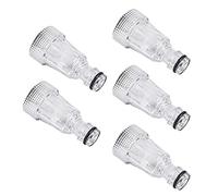 NC Lot de 5 filtres à eau pour tuyau de nettoyeur haute pression pour Karcher K2-K7, raccord de filtre d'entrée de lave-glace 3/4'' pour connecteurs de jardin