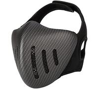 NC Masque De Protection pour Pistolet A Air Demi-Visage, Masque en Maille Métallique pour Demi-Visage Chevalier/Pistolet A Air/Paintball/Pistolet BB/Jeu CS/Chasse/Tir