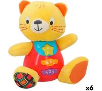NC Peluche Sonore Winfun Chat 16 X 17,5 X 10,5 Cm (6 Unités)