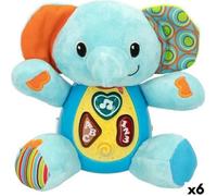 NC Peluche Sonore Winfun Eléphant 17 X 17,5 X 10 Cm (6 Unités)