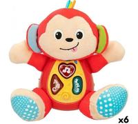 NC Peluche Sonore Winfun Singe 18 X 20,5 X 12,5 Cm (6 Unités)