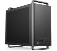 NC1 Mini Tower PC Noir, Boîtier Mini-ITX/ITX/Micro ATX, USB Type-C, Ventilateur 90mm 3-Pin Molex, Paroi Metal Mesh