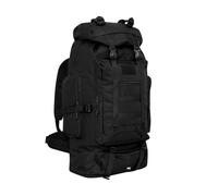 Sac à dos tactique 100L - NILS CAMP - Noir - 75-90 cm hauteur - 41 cm largeur - 30 cm profondeur - 5 poches avant