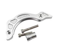 NC250 Pièces du Moteur Magnéto Chain Guard Guide Guide Plate Compatible avec Un Dispositif de Chute Anti-chaîne 250cc pour Kayo T6 et des modèles similaires(Silver)