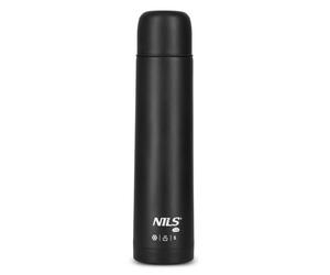 NC3804 TERMOS TURYSTYCZNY 1000 ML CZARNY NILS CAMP NILS CAMP