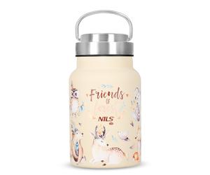 NC3806 WASSERFLASCHE 520ML STAHL FOREST NILS CAMP