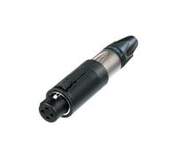 Neutrik NC3FM-C connecteur de fils XLR Noir, Argent