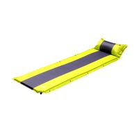 Nc4349 Tapis Autogonflant Vert-Gris Avec Coussin Nils Camp