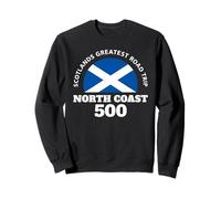 NC500 North Coast 500 Scotland Road Trip Cadeau Souvenir Sweatshirt