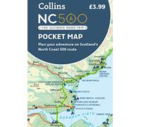 NC500 Pocket Map: Plan Your Adventure on Scotland’s North Coast 500 Route Official Map