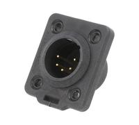 NC5MDX-TOP HEAVY DUTY MALE 5POLE XLR CHASSIS CONNECTOR NEUTRIK