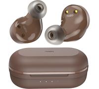 Nc9 Wireless Bluetooth Headphones, Wireless Bluetooth 5.3 With Hifi Stereo, Anc With Enc Noise Reduction, Bluetooth Headphones 72 Hours Playtime, Touch Control (Brown)