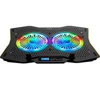 NCA INC-607GMS Ordinateur Portable/PS/Xbox cooling Pad Dark Mode 17" (10-18")