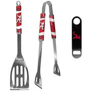 NCAA Alabama Crimson Tide Ensemble de barbecue unisexe 2 pièces avec décapsuleur, couleurs de l'équipe, taille unique