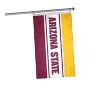 NCAA Arizona State Sun Devils Drapeau horizontal unisexe double face 91 x 152 cm avec logo de l'équipe horizontal, 91 x 152 cm, taille unique