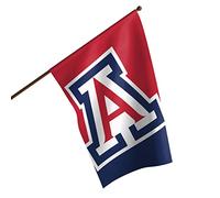 NCAA Arizona Wildcats Drapeau vertical unisexe double face 101,6 x 71,1 cm avec logo de l'équipe Vertical, 101,6 x 71,1 cm, taille unique