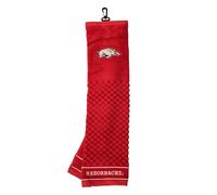 NCAA brodée Serviette de Golf, Homme Mixte Femme, Arkansas Razorbacks