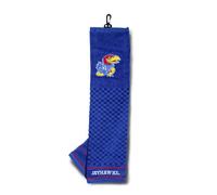 NCAA brodée Serviette de Golf, Kansas Jayhawks