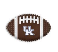 NCAA Kentucky Wildcats MEGA-CHEW CHEW HARD NYLON BACON DOGON DOG BOSE FOOTBOOLD TOY TOY. Jouet m cher de chien savoureux et amusant interactif.