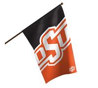 NCAA Oklahoma State Cowboys Drapeau vertical double face 101,6 x 71,1 cm avec logo de l'équipe Vertical, 101,6 x 71,1 cm, taille unique