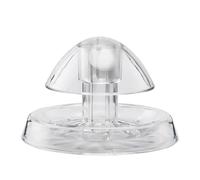 Ncb349 Piège en plastique transparent pour aquarium Argenté 6 x 4 cm