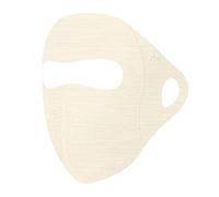 Ncb391 Lot de 3 crèmes solaires intégrales pour visage de femme après beauté pour couvrir les allergies faciales, lavables et réutilisables Multicolore 31 x 22 cm