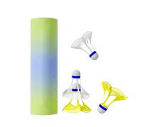 Ncb408 Kit d'entraînement de badminton lumineux avec cordes très élastiques pour intérieur et extérieur Blanc 5 x 5 x 8 cm