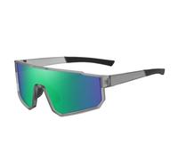 Ncb428 Lunettes de soleil de baseball polarisées pour le cyclisme, la randonnée, la course à pied pour homme et femme (style 2), gris, 15 cm