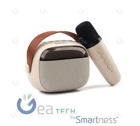 NCC Haut-Parleur Bluetooth S11 Caisse Avec Microphone Portable Sans Fil Beige