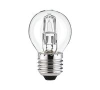 NCC-Licht Ampoule halogène Eco - 28 W - Presque 40 W - E27 - Transparent - Blanc chaud - Intensité variable